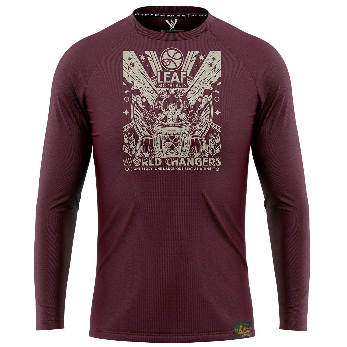 LEAF LOGO TEE // MERINO BLEND