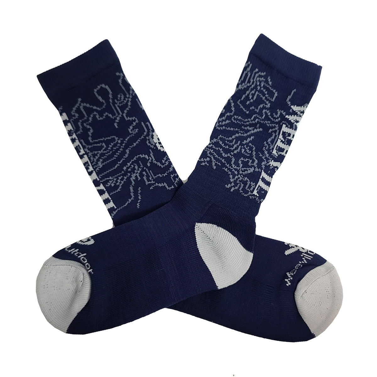 SNAKE WRENCH TOPO  // CREW SOCK