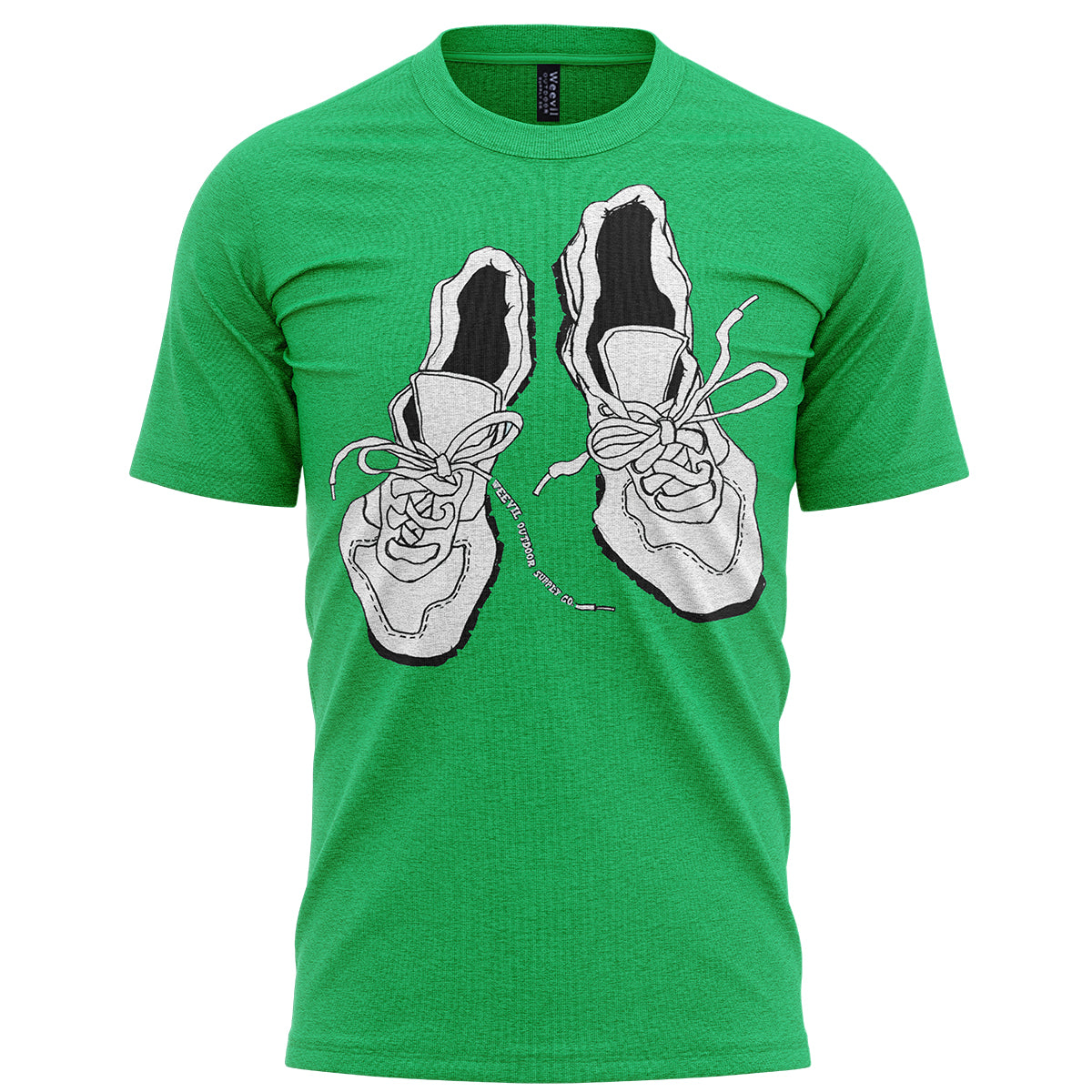 WANDERER TEE // KELLY GREEN