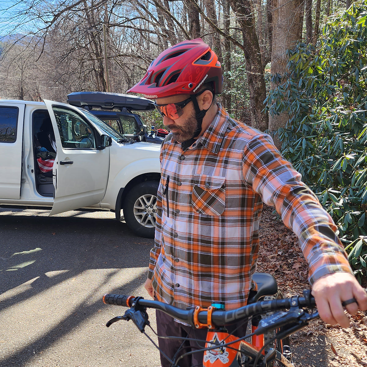 SCRUB Z FLANNEL // GENDER NEUTRAL