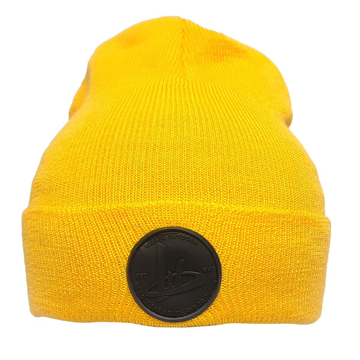 WO Logo // Logger Cuff Beanie // Yellow