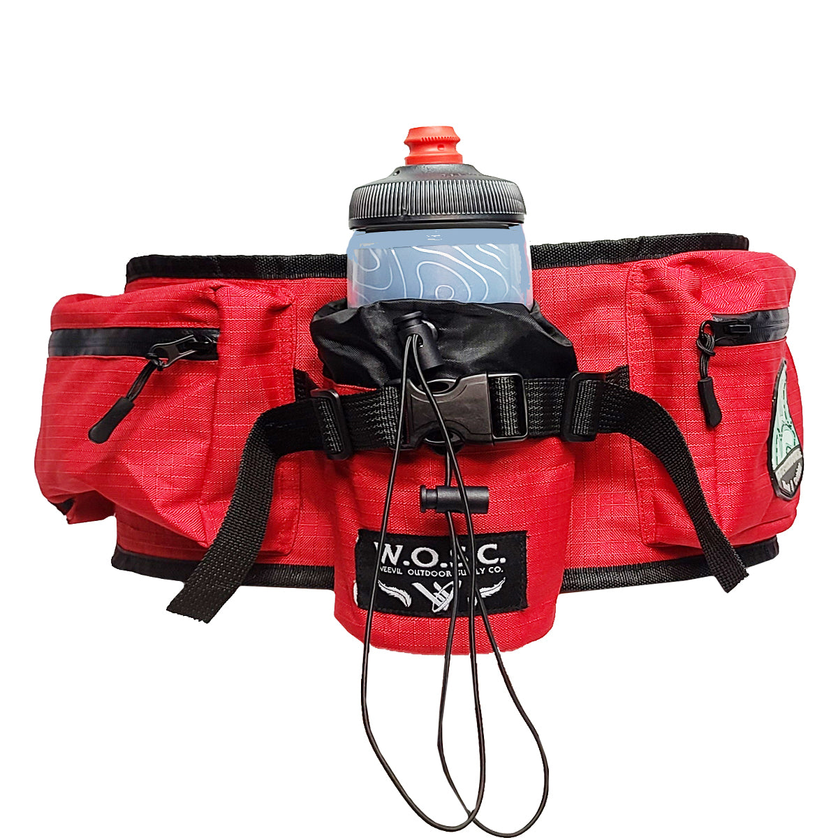 BURROSAK AIR // HIP PACK // RED