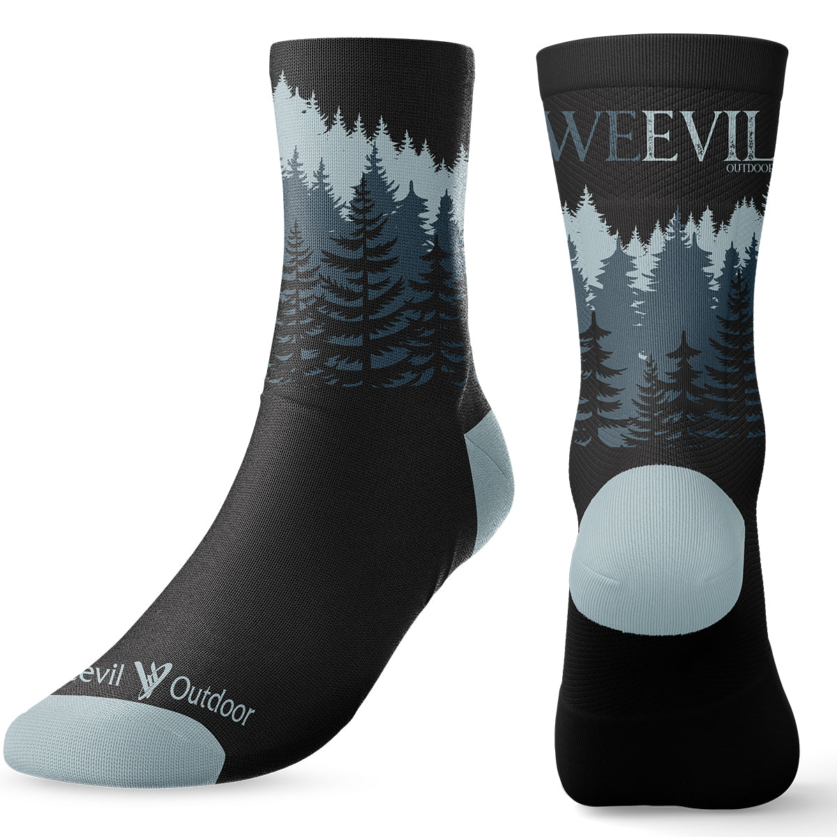 BLU FOREST  // CREW SOCK