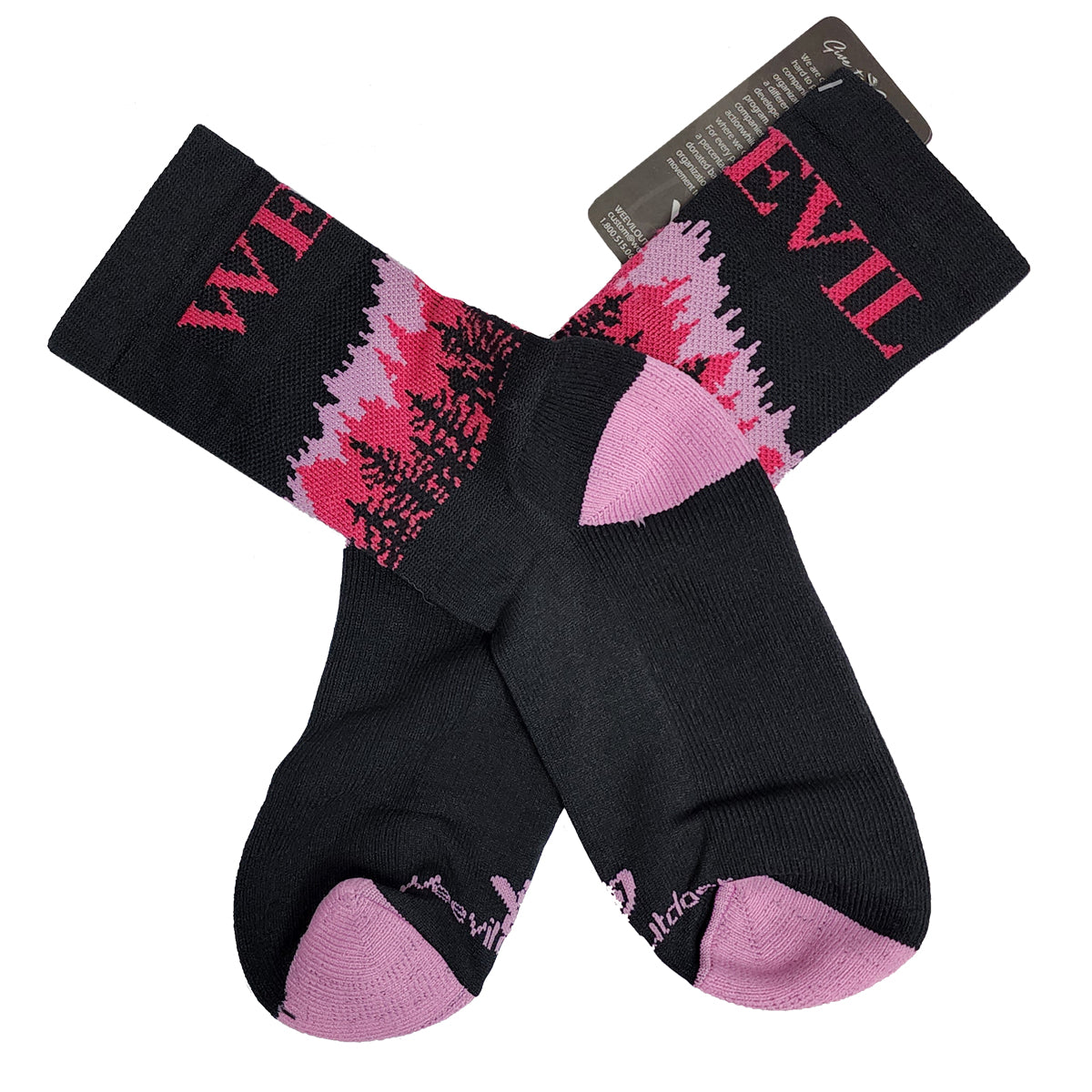 PINK FOREST  // CREW SOCK