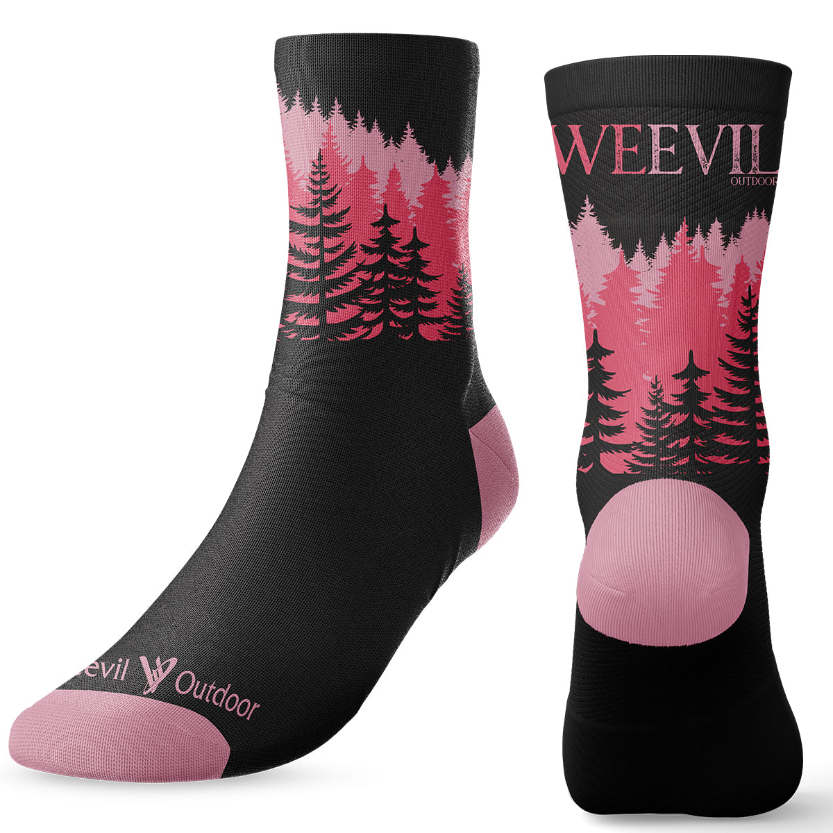 PINK FOREST  // CREW SOCK