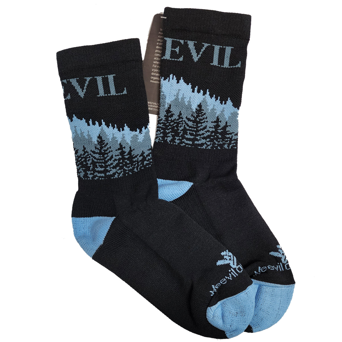 BLU FOREST  // CREW SOCK