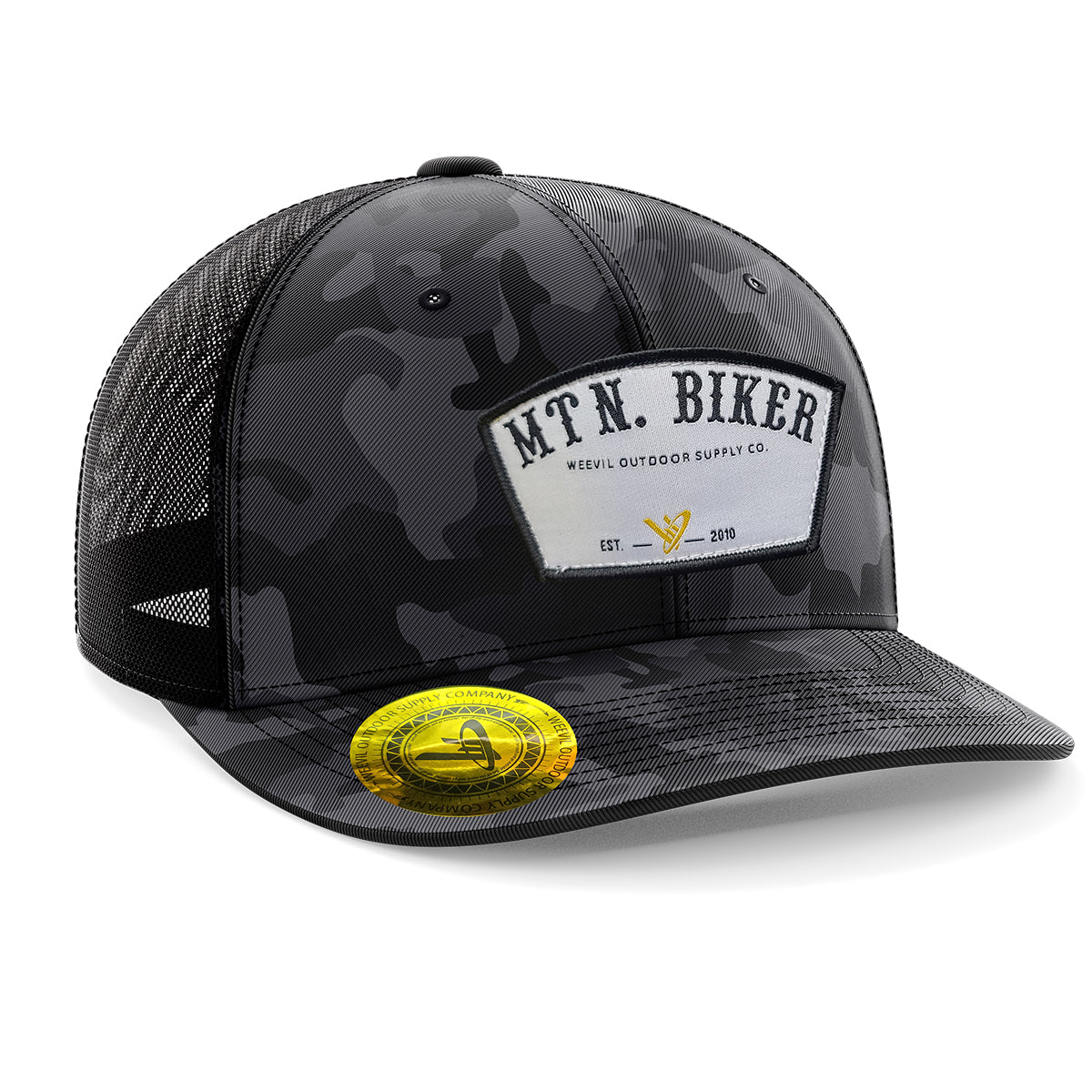 MTN BIKER HAT // CAMO