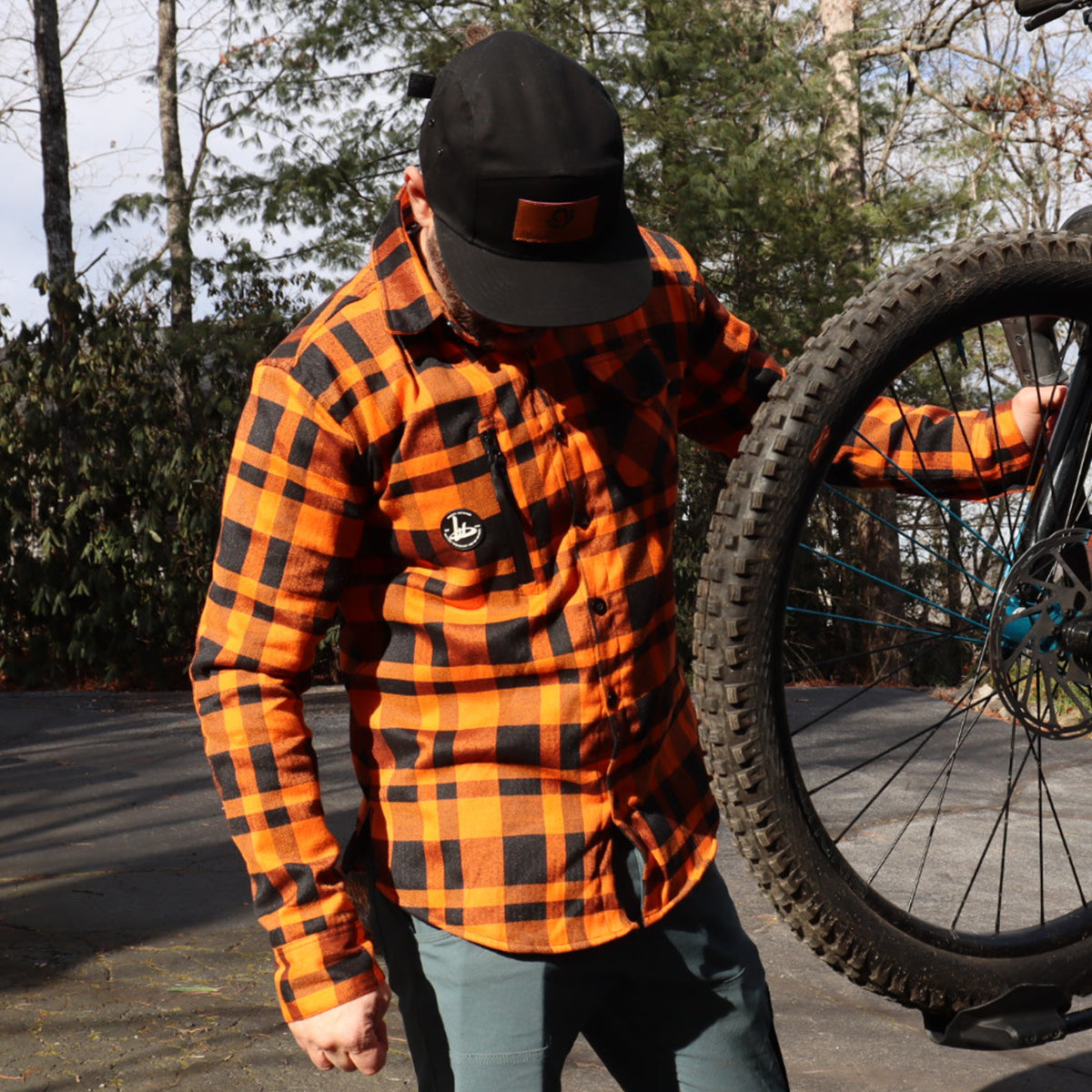 SCRUB X FLANNEL // GENDER NEUTRAL