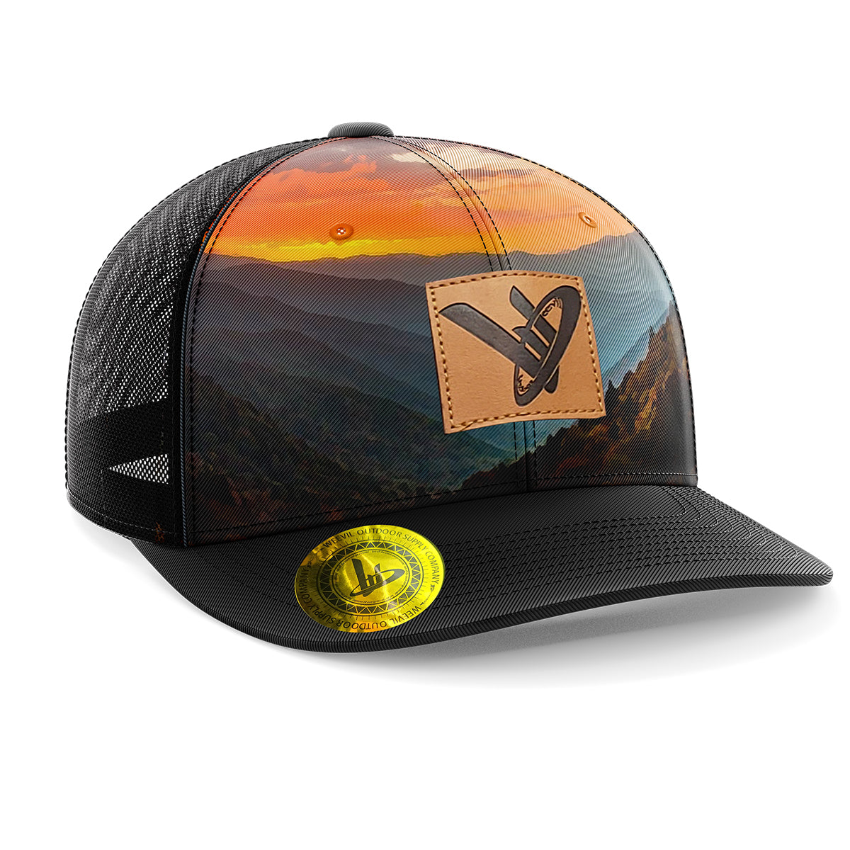 PNF Trucker Hat // Forest Design