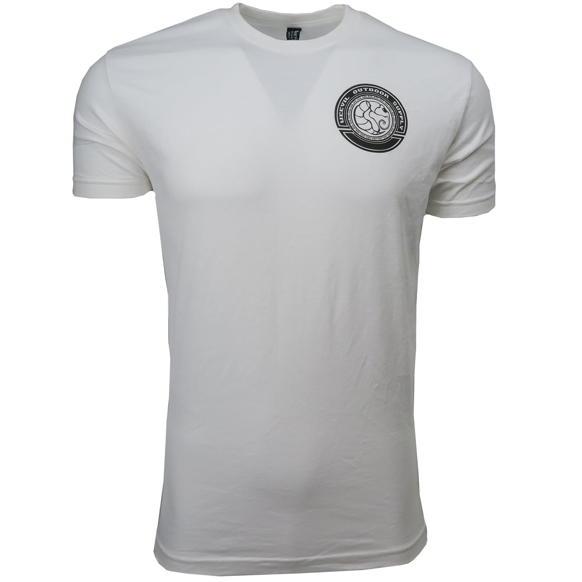 RUN BADGE T // WHITE