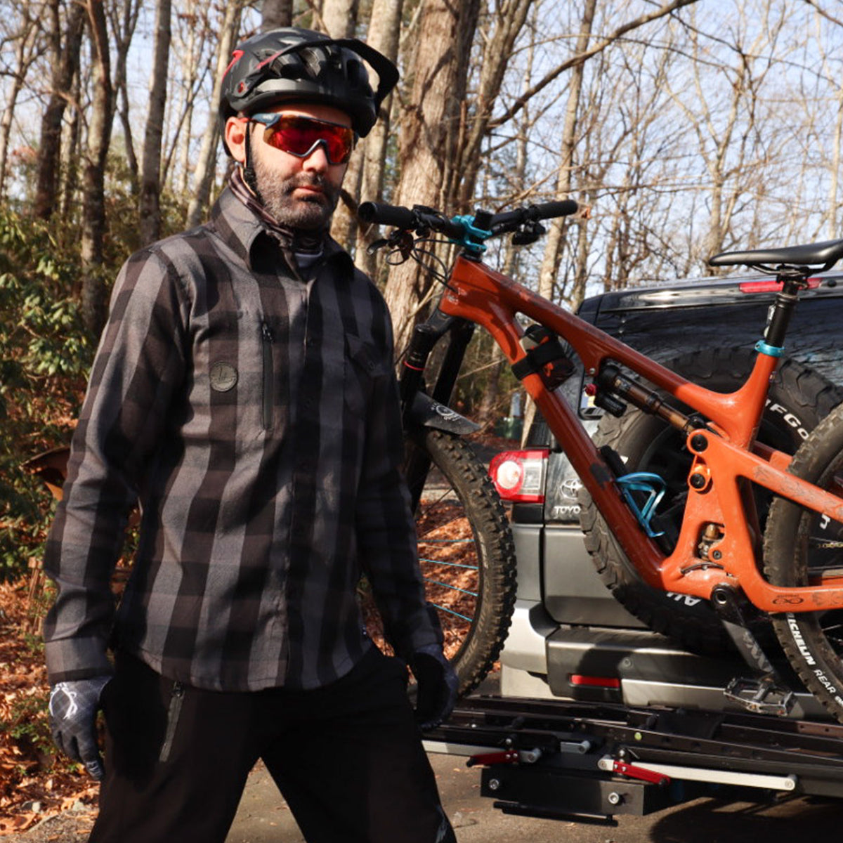 SCRUB X FLANNEL // UNISEX