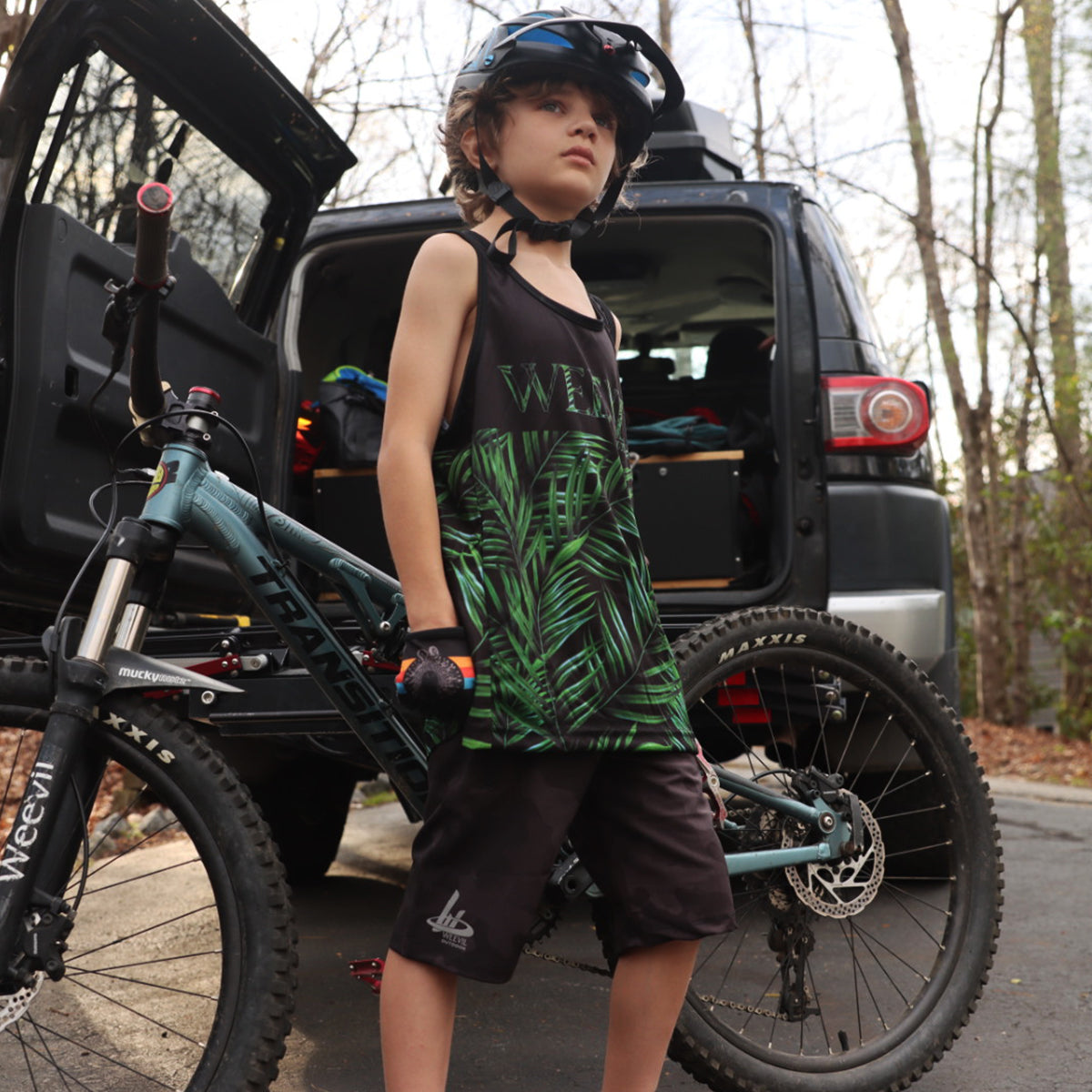 YOUTH SLAYER SHORT // MTB // REFLECTIVE