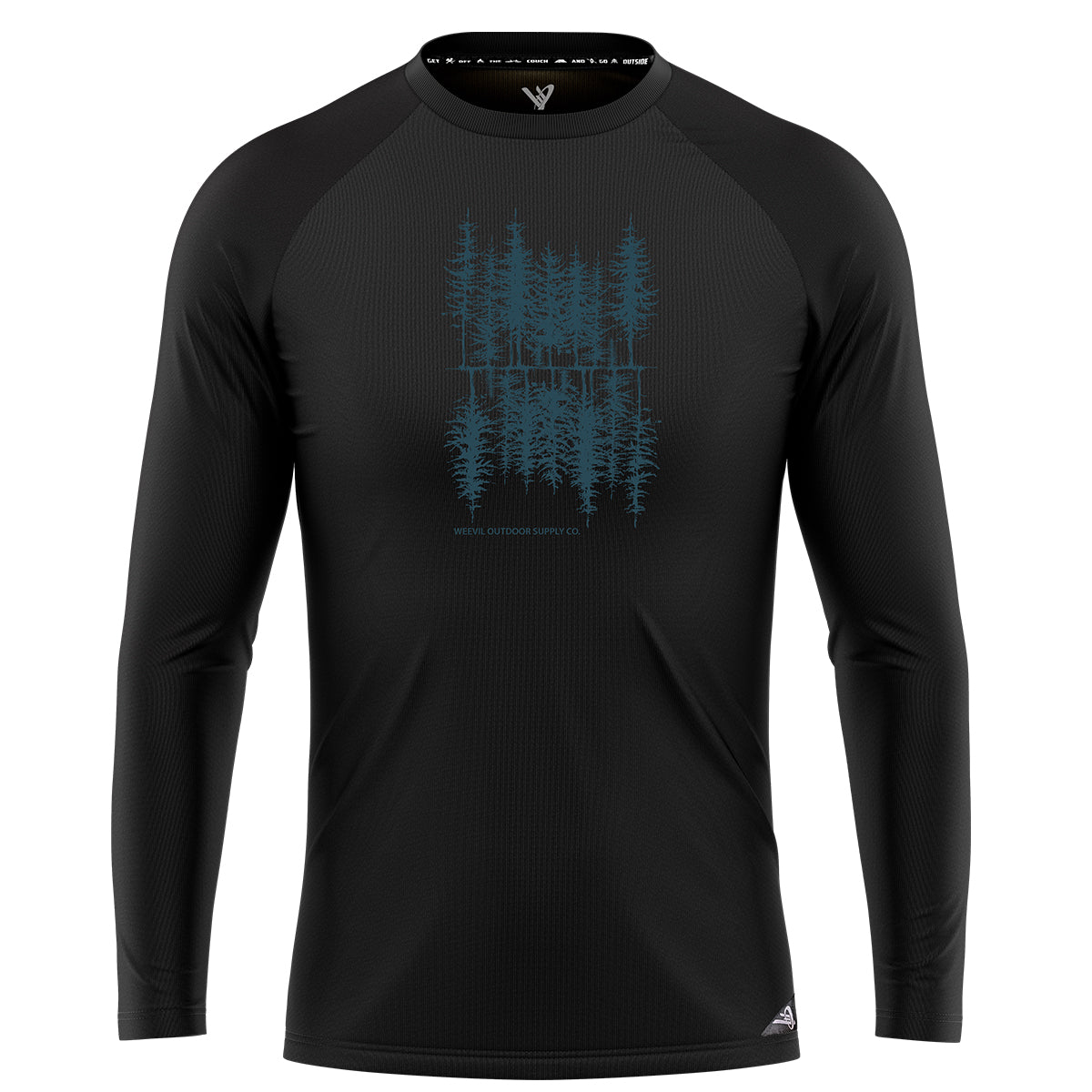 EVERYTHING TEE // MERINO BLK