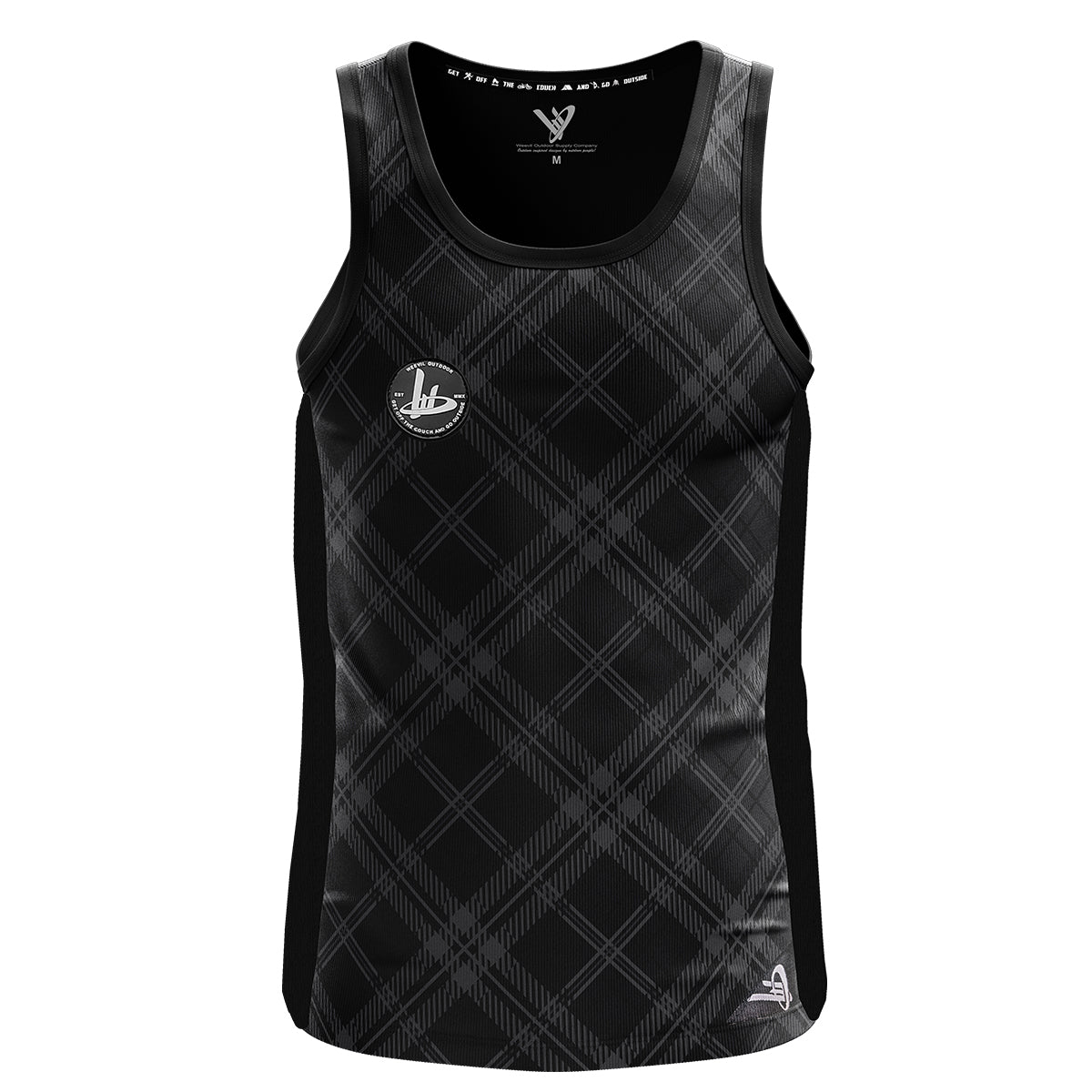 MURK TANK // BLK PLAID