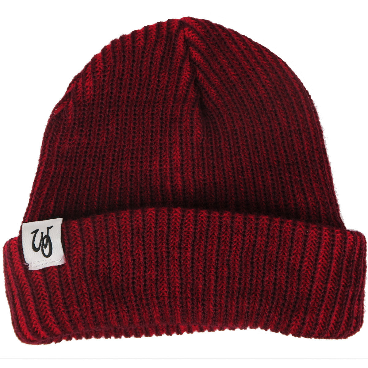 Logger Beanie // Maroon // White Label