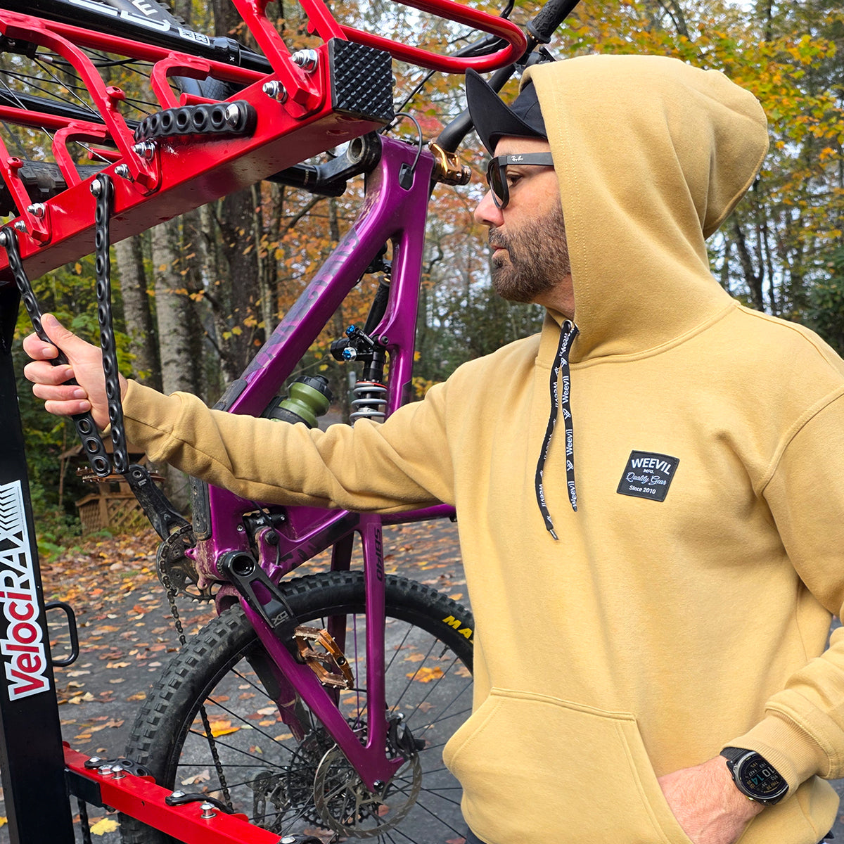 ✨鬼フェード✨80s リバースウィーブ hoodie レイカーズカラー DRIFTLINE HOODIE – Weevil Outdoor