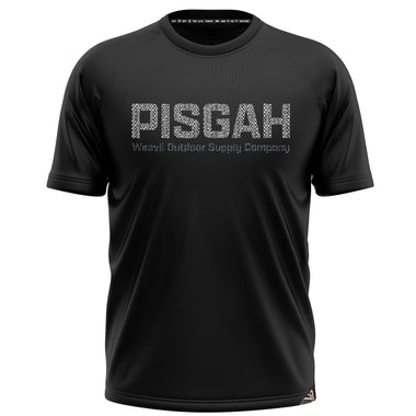 PISGAH TECH TEE // BLACK