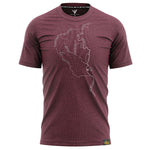 PISGAH TRAIL MAP TEE // MERINO WOOL