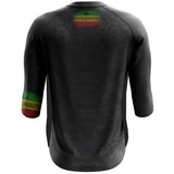 RASTA JERSEY // 3/4 SLEEVE