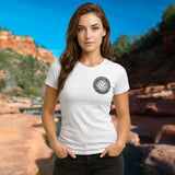 Run Badge Tee  // Womens // White