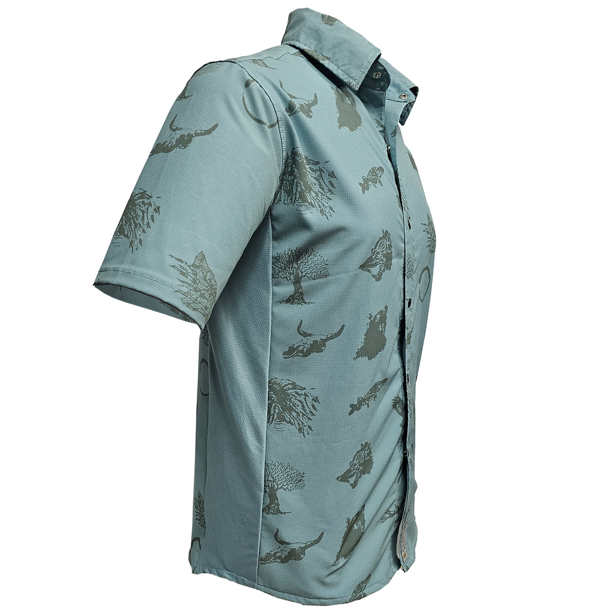 【EZKATON】24FW★ Check Snap Button Shirt iron-and-haft-edj-short-sleeve