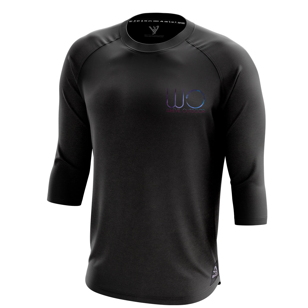 WIZE TEE // MERINO //3Qtr