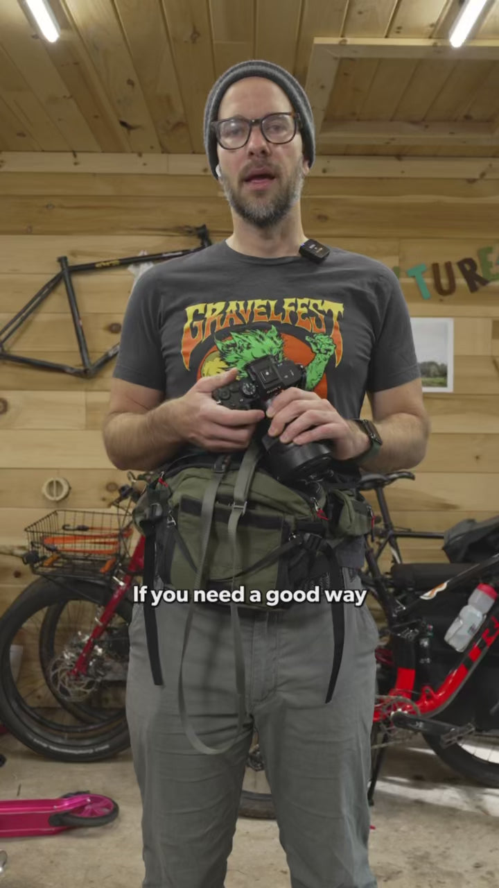 HALO 1.5 // DAY HIP PACK // BLK