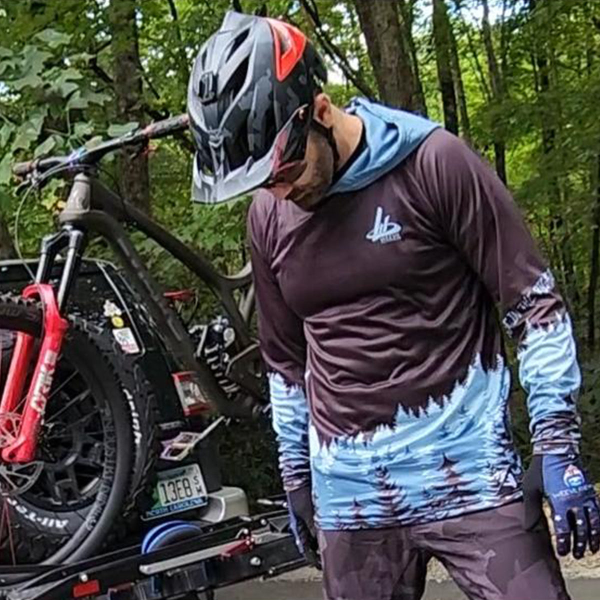 NEMON FOREST HOODED JERSEY