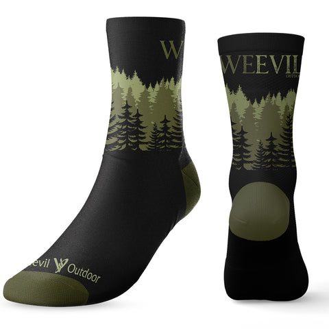 GRN FOREST  // CREW SOCK