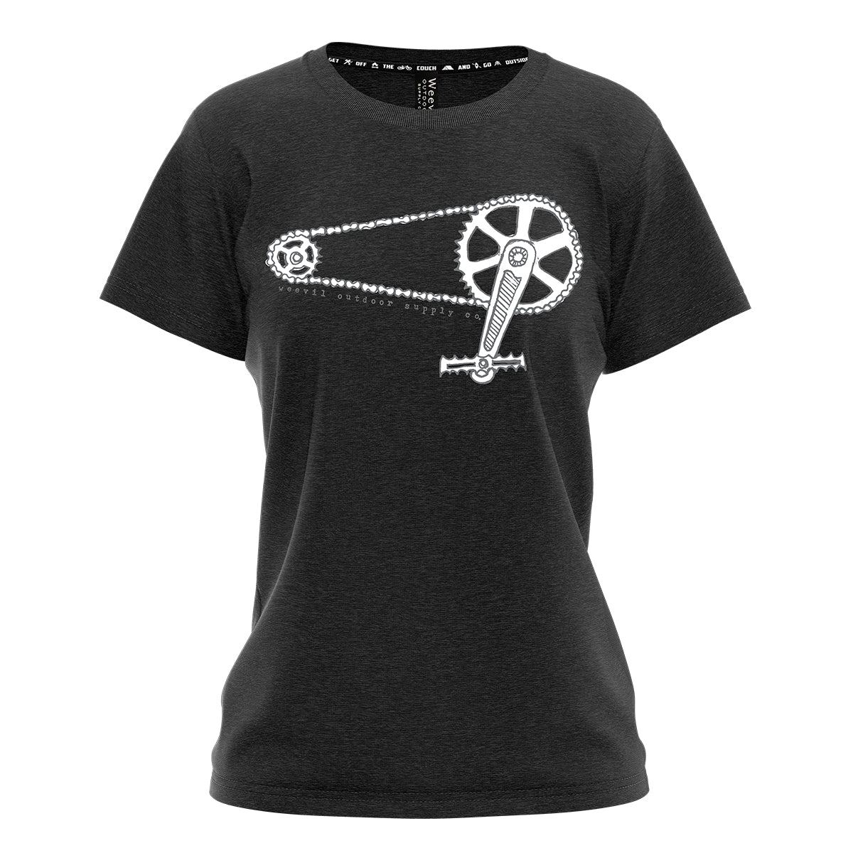 Krank Tee // Women //  Black