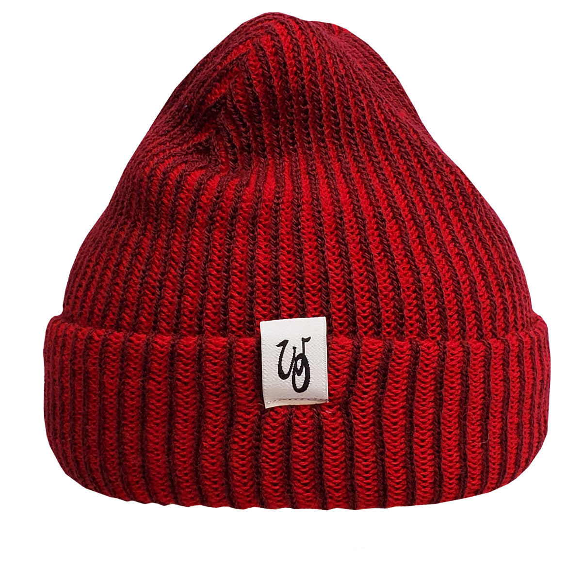Logger Beanie // Maroon // White Label