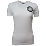 Run Badge Tee  // Womens // White