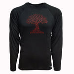 WICKER OAK T // BLACK