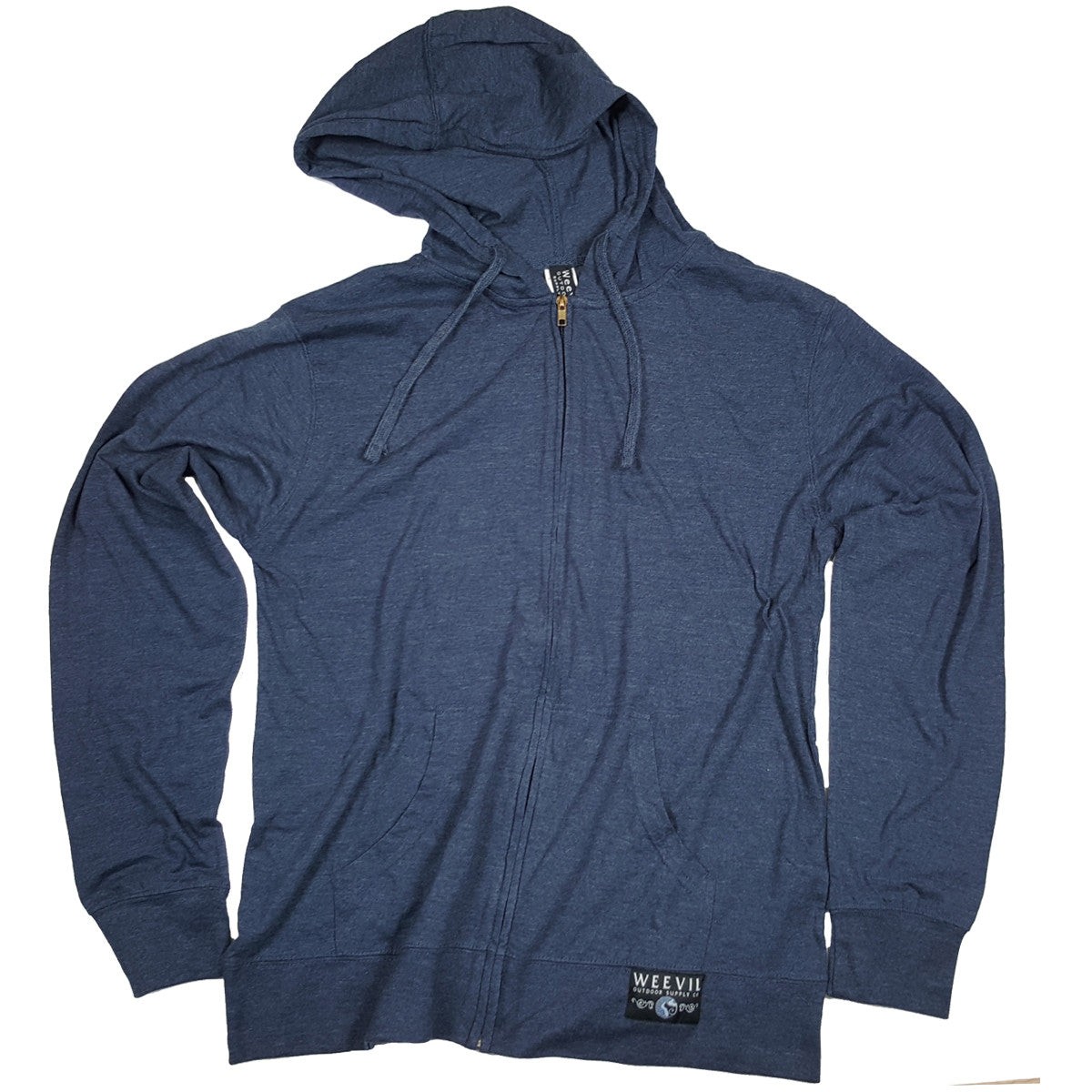 ZIP T HOODIE // ULTRA LIGHT // NAVY